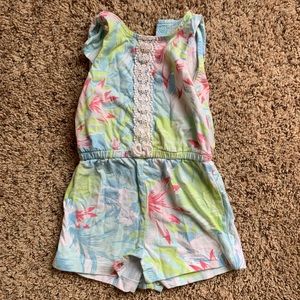 Baby Girl Floral Romper